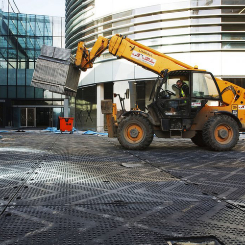 Vloerbeschermer EuroMat TTEM, lengte x breedte 2410 x 1200 mm