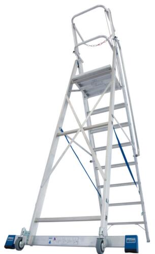 Krause Ladder STABILO® Professional met veiligheidsbeugel + leuning