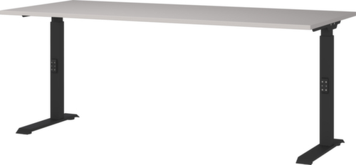 In hoogte verstelbaar bureau GW-BEDANO 9917 met C-voetonderstel