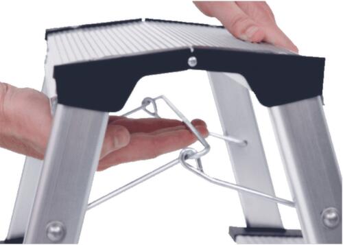 UDOBÄR Vouwtrapje van aluminium