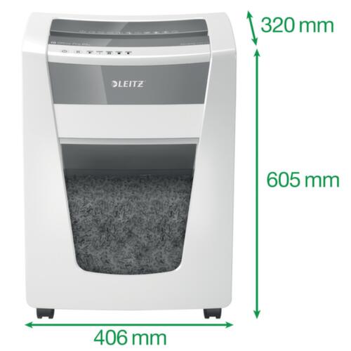 Leitz Papiervernietiger IQ Office Pro, Super micro 2x5 mm