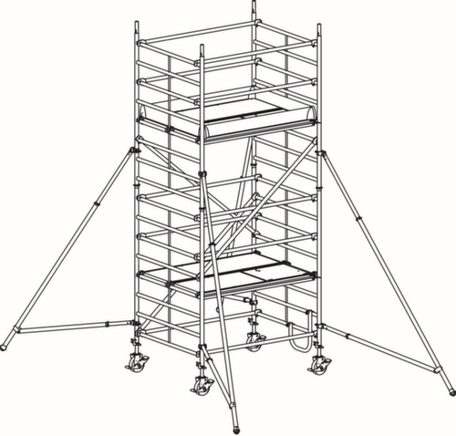 Hymer Rolsteiger 8473 met zijsteunen