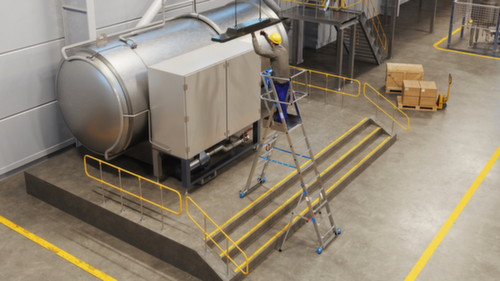 Krause Telescopische platformladder STABILO® Professional SkyMatic