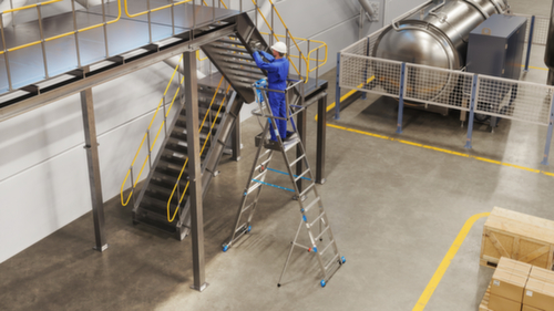Krause Telescopische platformladder STABILO® Professional SkyMatic