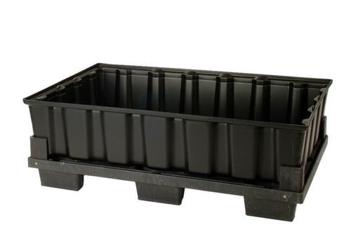 PE-opvangbak voor vaten van 2x200 liter