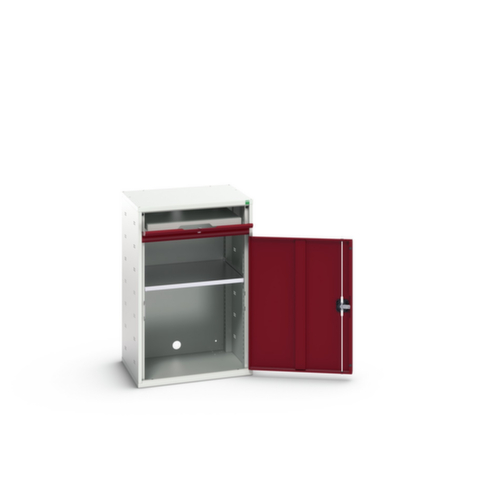 bott Computerkast verso, RAL7035 lichtgrijs/RAL3004 purperrood