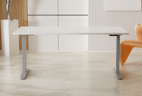 UDOBÄR elektrisch in hoogte verstelbaar bureau met T-voetonderstel