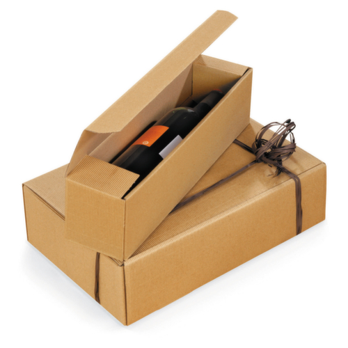 Rode flesverpakking voor 1 fles