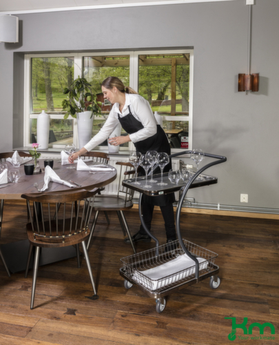 Kongamek Etagewagen, draagvermogen 120 kg, 2 etages