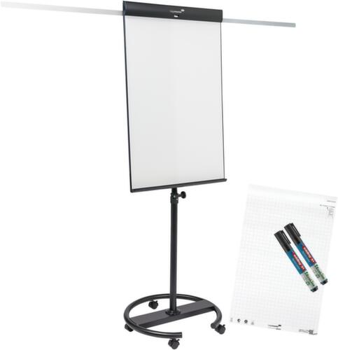 Legamaster verrijdbare flipover SKETCH PRO met papierhouder, hoogte 1750 - 2050 mm