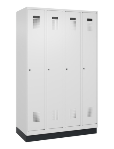 C+P Locker Evolo PLUS voor scheiding van kleding, vakbreedte 300 mm