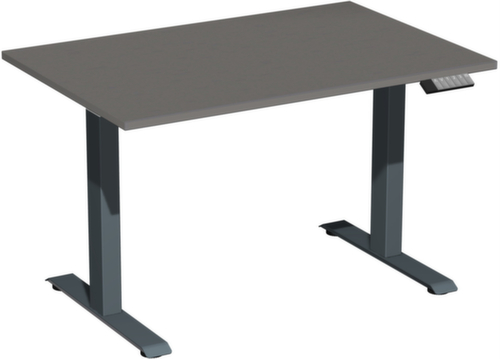 Gera elektrisch in hoogte verstelbaar bureau Elevate Plus met T-voetonderstel