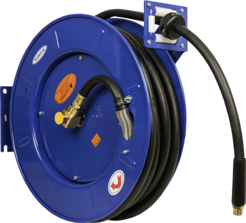 Open slanghaspel van metaal