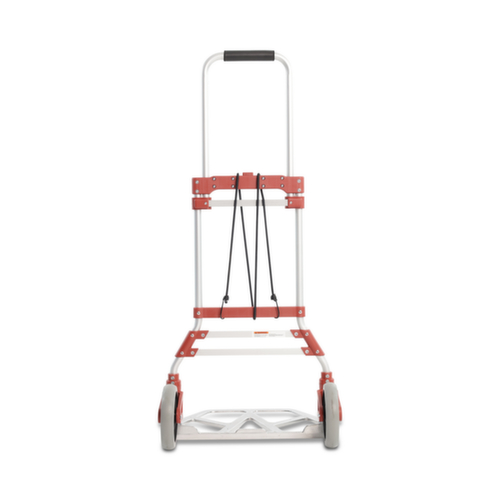 UDOBÄR in-/uitklapbare aluminium zakkensteekwagen, draagvermogen 100 kg, massief rubber banden