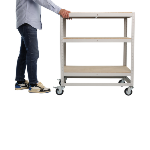 UDOBÄR Etagewagen, draagvermogen 150 kg, 3 etages