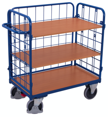 VARIOfit Etagewagen met draadgaaswanden