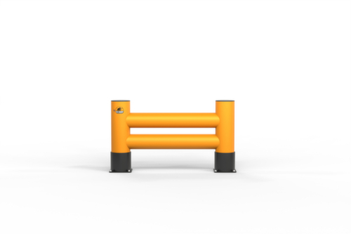 a.m.p.e.r.e. Aanrijdbeveiliging voor stelling Rack Mammut®, hoogte x lengte 600 x 1200 mm