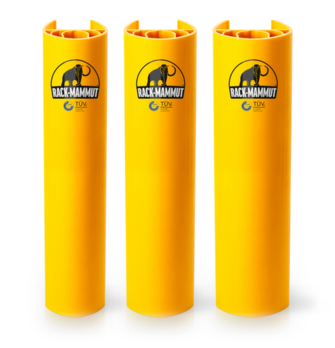 a.m.p.e.r.e. Beveiliging voor stellingvoeten Rack Mammut® S, hoogte 600 mm