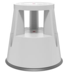 UDOBÄR Robuust verrijdbaar opstapje voor intensief gebruik, kunststof, RAL7035 lichtgrijs