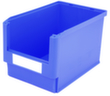 BITO zichtbak hoog belastbaar, blauw, diepte 500 mm, polypropyleen
