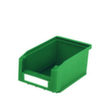 BITO zichtbak hoog belastbaar, groen, diepte 160 mm, polypropyleen