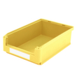 BITO zichtbak hoog belastbaar, geel, diepte 500 mm, polypropyleen