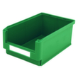 BITO zichtbak hoog belastbaar, groen, diepte 500 mm, polypropyleen