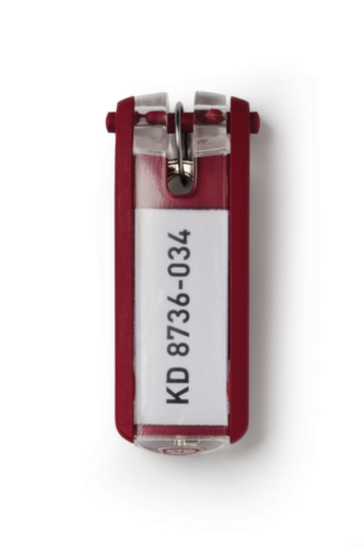 Durable Sleutelhanger voor sleutelcassette, rood  L