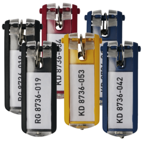 Durable Sleutelhanger voor sleutelcassette, op kleur gesorteerd  L