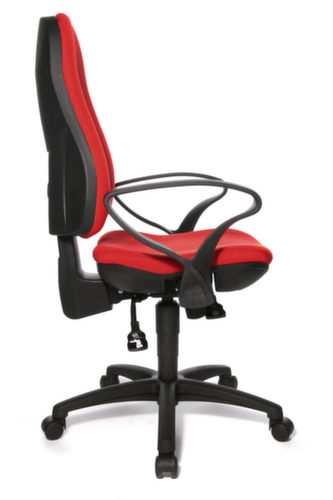 Topstar Bureaustoel Support SY met ergonomisch gevormde zitting, rood  L