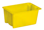 Draaistapelbak, geel, inhoud 6 l  L
