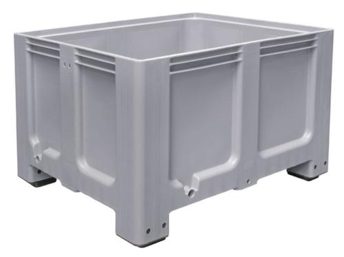 Grote container voor koelhuizen, inhoud 610 l, antraciet, 4 voeten  L
