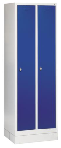 C+P Garderobe Classic met 2 compartimenten en gladde deuren, vakbreedte 300 mm  L