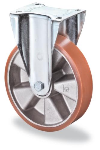 BS-ROLLEN Polyurethaan wiel met aluminium velg, draagvermogen 600 kg, polyurethaan banden  L