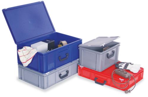 Euronorm-koffer, blauw, HxLxB 135x600x400 mm  L