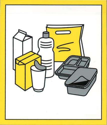 Set stickers voor afvalverzamelaar  L
