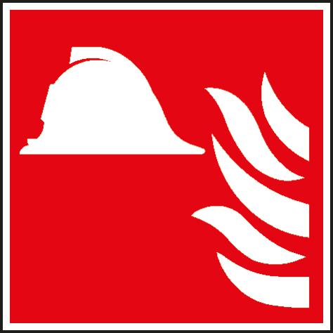 Brandbeveiligingsbord brandbestrijdingsmiddel, wandbord, lang nalichtend  L