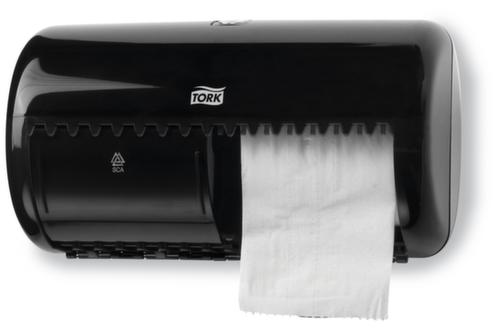 Tork Toiletpapierautomaat, kunststof, zwart  L