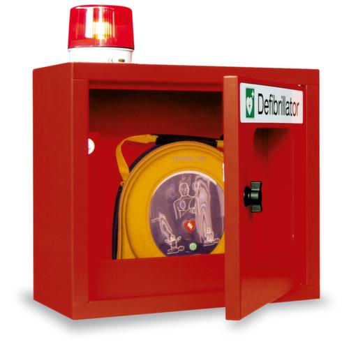 PAVOY Defibrillator muurkast met akoestisch+optisch alarm, zonder vulling  L