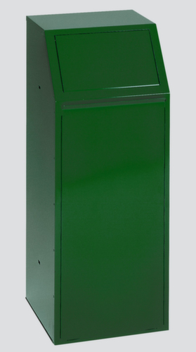 VAR Afvalverzamelaar P 80, 68 l, RAL6001 smaragdgroen, deksel RAL6001 smaragdgroen  L