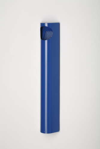 VAR Wand- en staande asbak B 12, RAL5010 gentiaanblauw  L