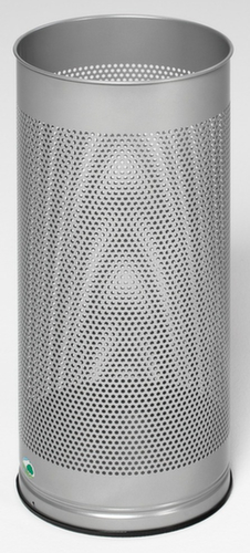 VAR Paraplubak met gatenpatroon, hoogte x Ø 610 x 270 mm, zilverkleurig  L
