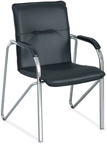 Nowy Styl Beklede stoel Samba, zitting kunstleer, zwart  L