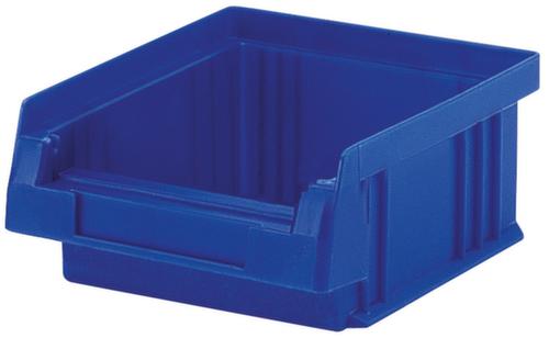 Lakape Stapelbare zichtbak Eco geschikt voor rollenbaan, blauw, diepte 89 mm, polypropyleen  L