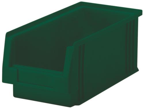 Lakape Stapelbare zichtbak Eco geschikt voor rollenbaan, groen, diepte 230 mm, polypropyleen  L