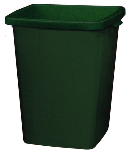 Multifunctionele container die in elkaar kan worden gestapeld, groen, 90 l, rechthoekig  L