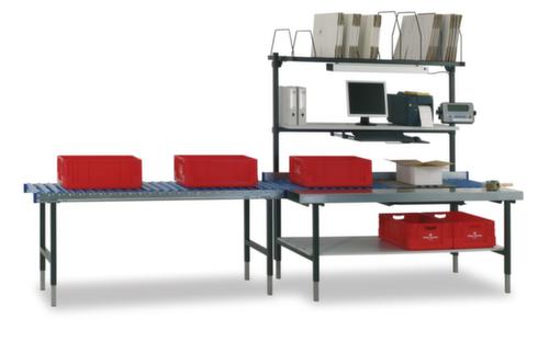 Rocholz in hoogte verstelbare rollenbaantafel 2000, breedte x diepte 1955 x 640 mm  L