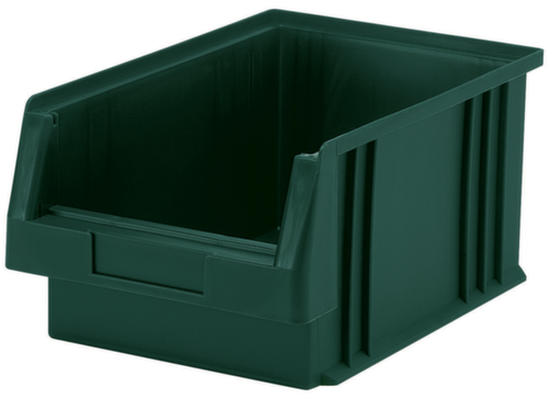 Lakape Stapelbare zichtbak Eco geschikt voor rollenbaan, groen, diepte 330 mm, polypropyleen  L