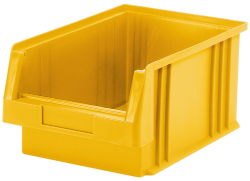 Lakape Stapelbare zichtbak Eco geschikt voor rollenbaan, geel, diepte 330 mm, polypropyleen  L