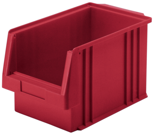 Lakape Stapelbare zichtbak Eco geschikt voor rollenbaan, rood, diepte 330 mm, polypropyleen  L